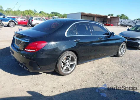 2015 Mercedes-Benz C 300 4Matic/Luxury 4Matic/Sport 4Matic from USA, damaged, VIN 55SWF4KB5FU015388